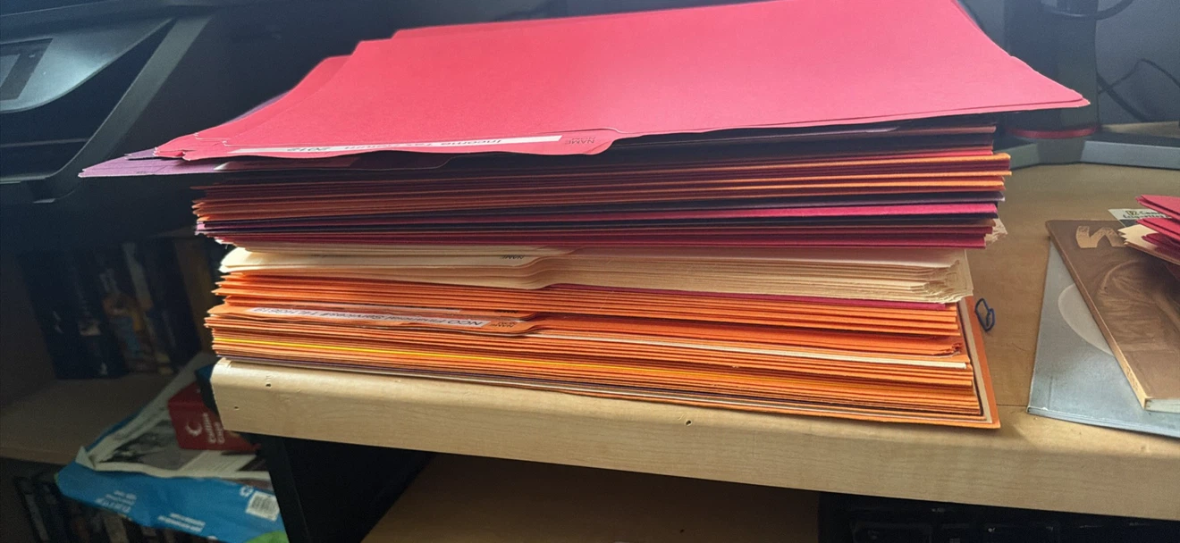 Assorted Folder Lot