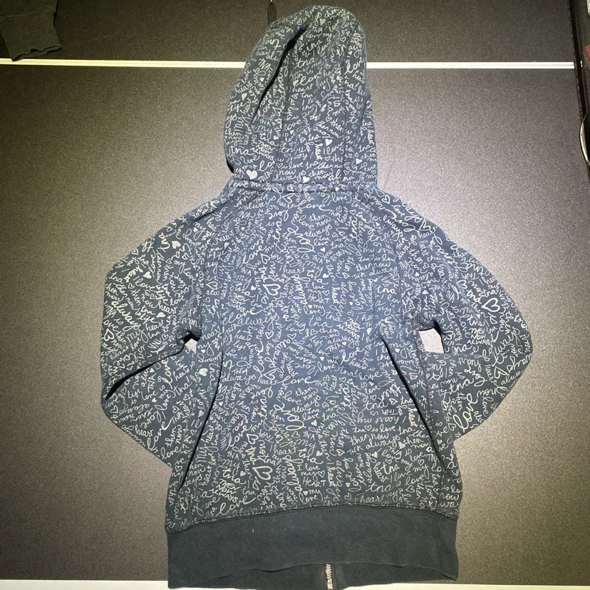 TNA Script Print Zip Up Hoodie XXS - photo 2