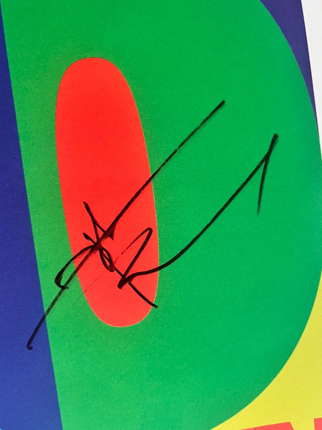 Signed The WHO Poster - photo 3