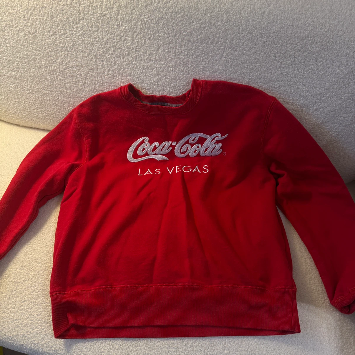 Cocacola fleece sweatshirt