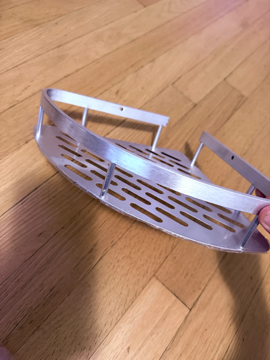 Silver Aluminum Corner Shower Caddy - photo 4
