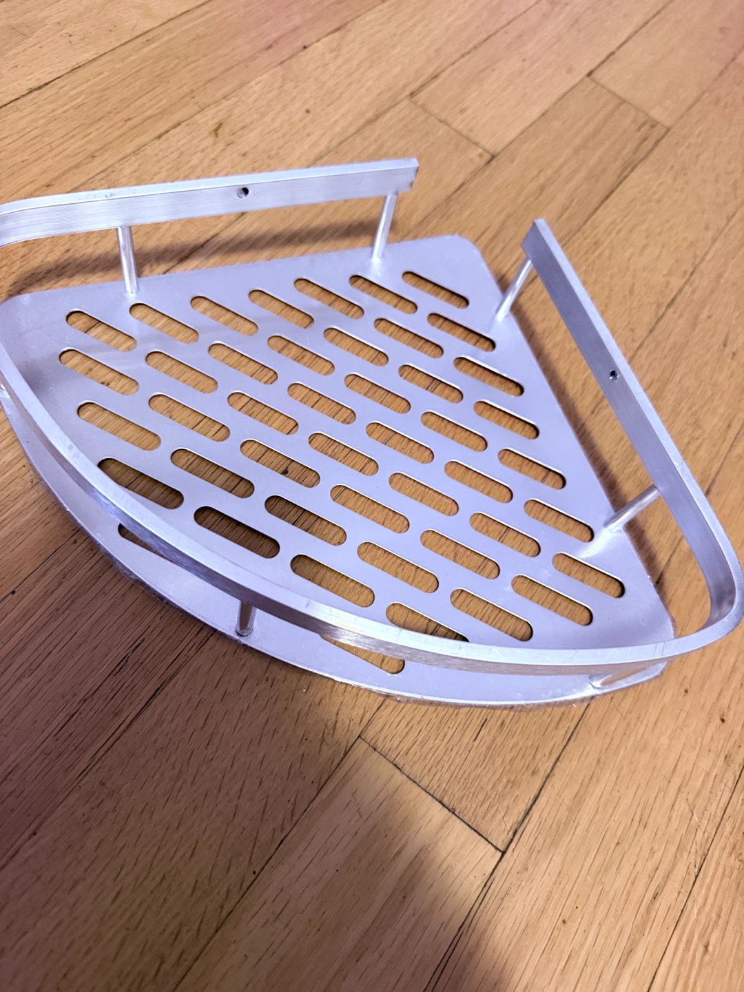 Silver Aluminum Corner Shower Caddy - photo 3