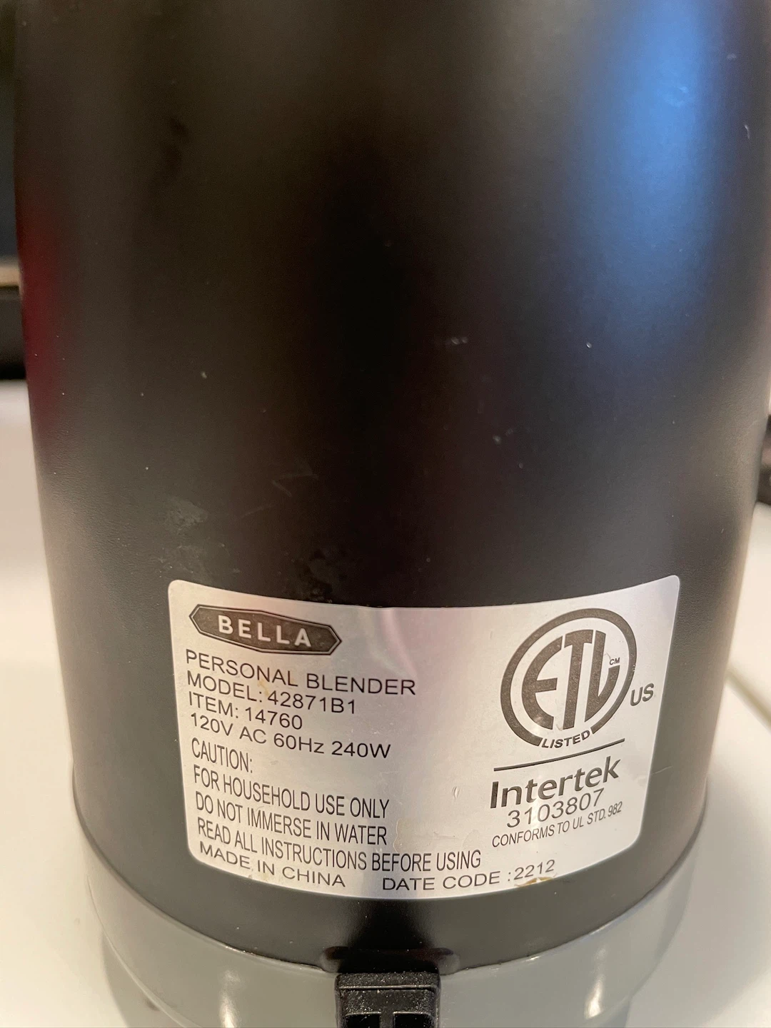 Bella personal blender - photo 3