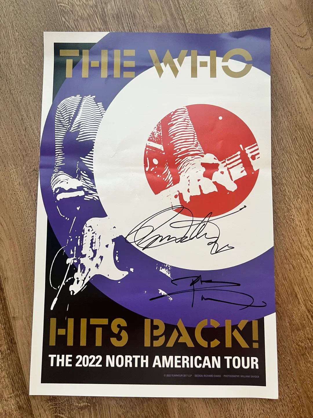 The WHO Signed Poster