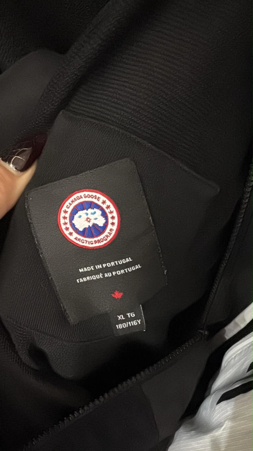 Canada Goose Black Zip-Up Hoodie XL - photo 2