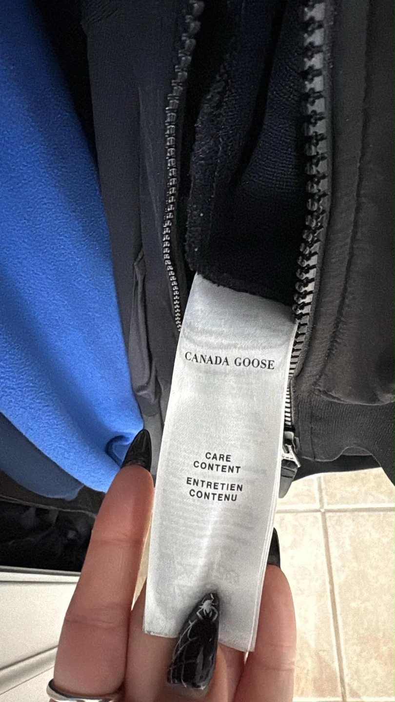 Canada Goose Black Zip-Up Hoodie XL - photo 3