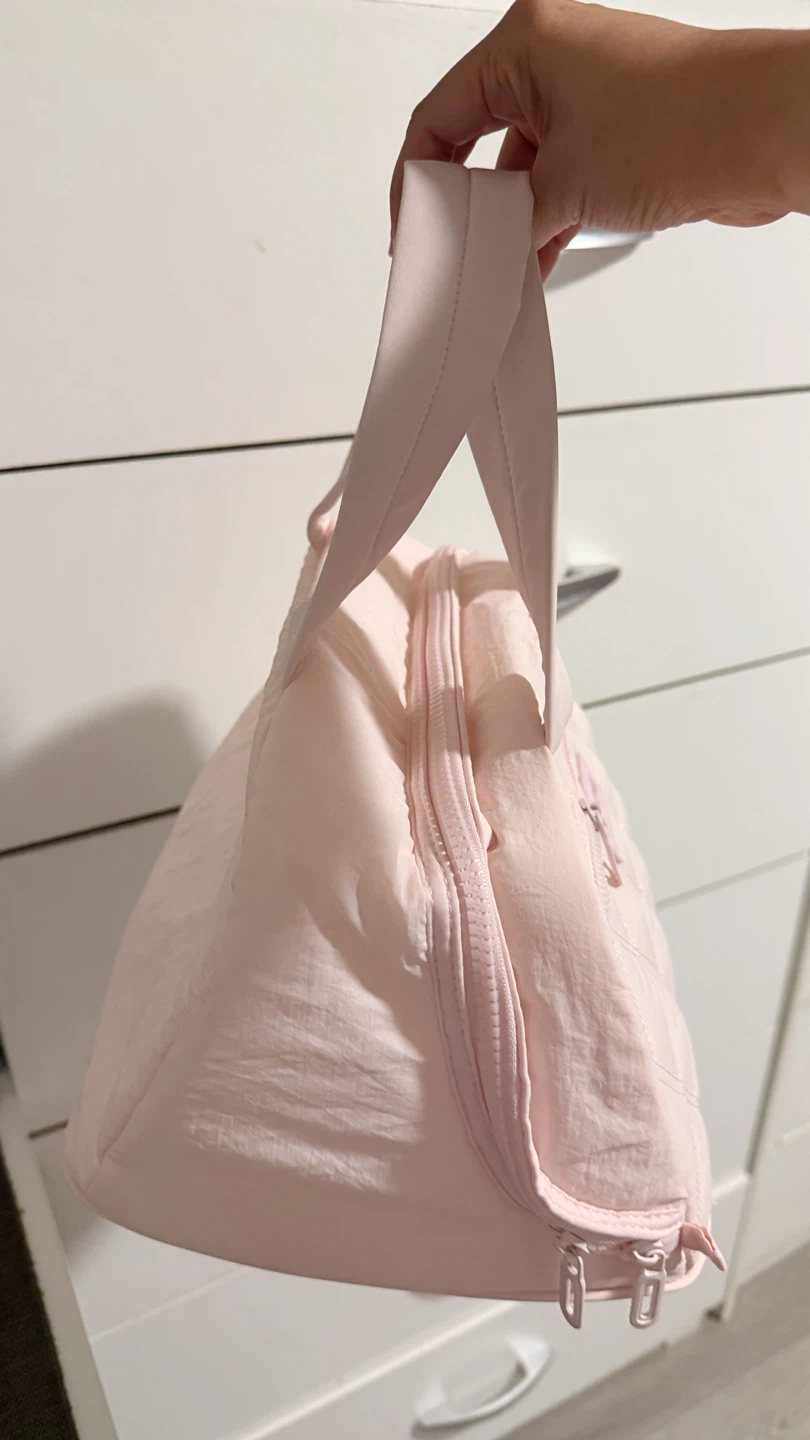 Frische light pink quilted travel lunch bag - photo 5