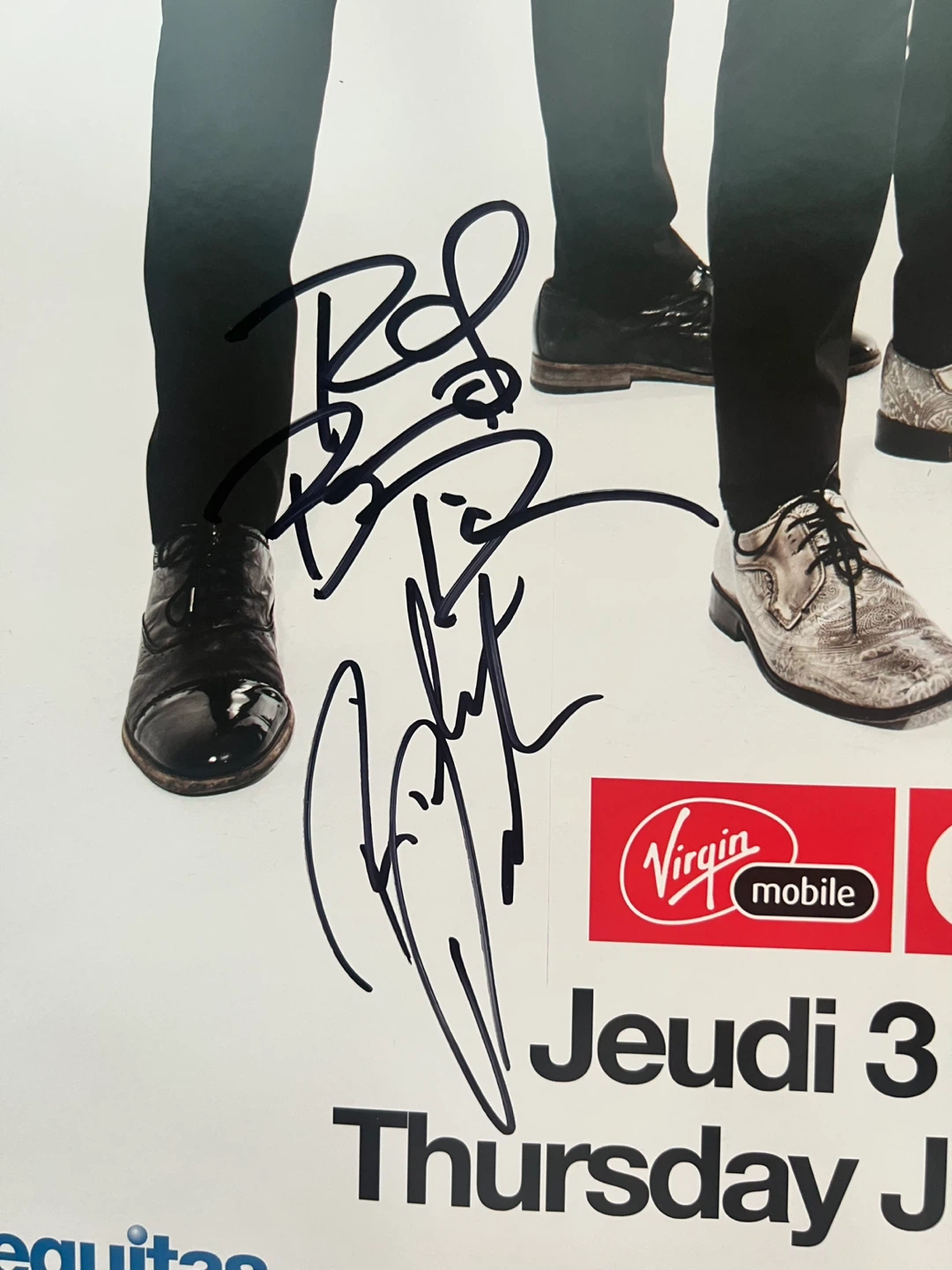 Vintage Trouble signed poster - photo 2
