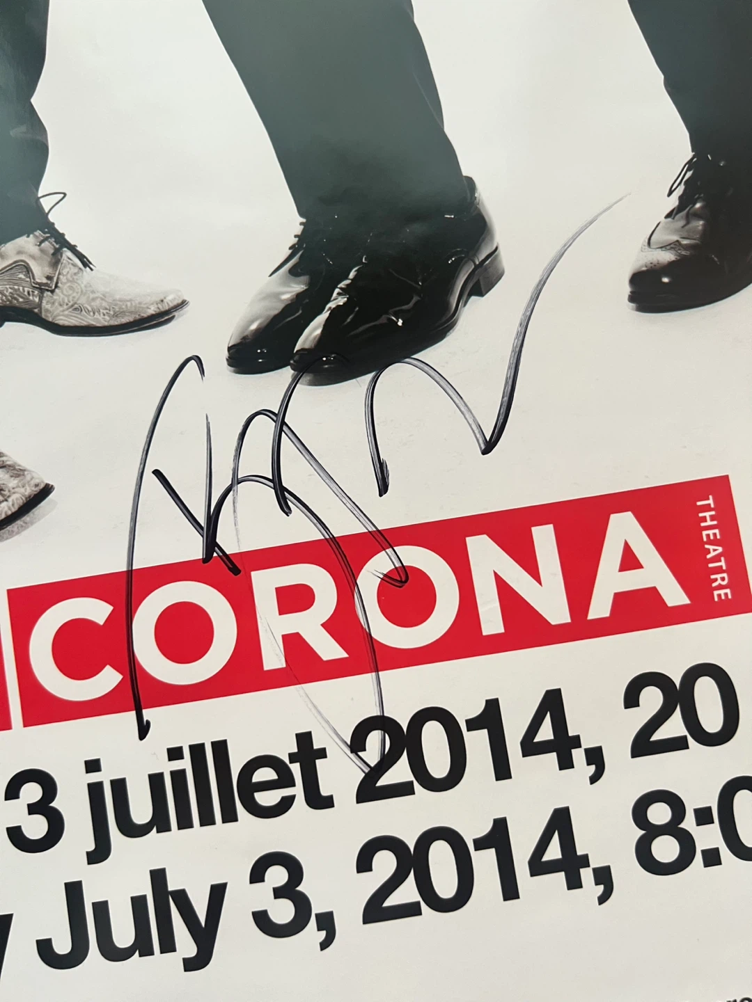 Vintage Trouble signed poster - photo 3
