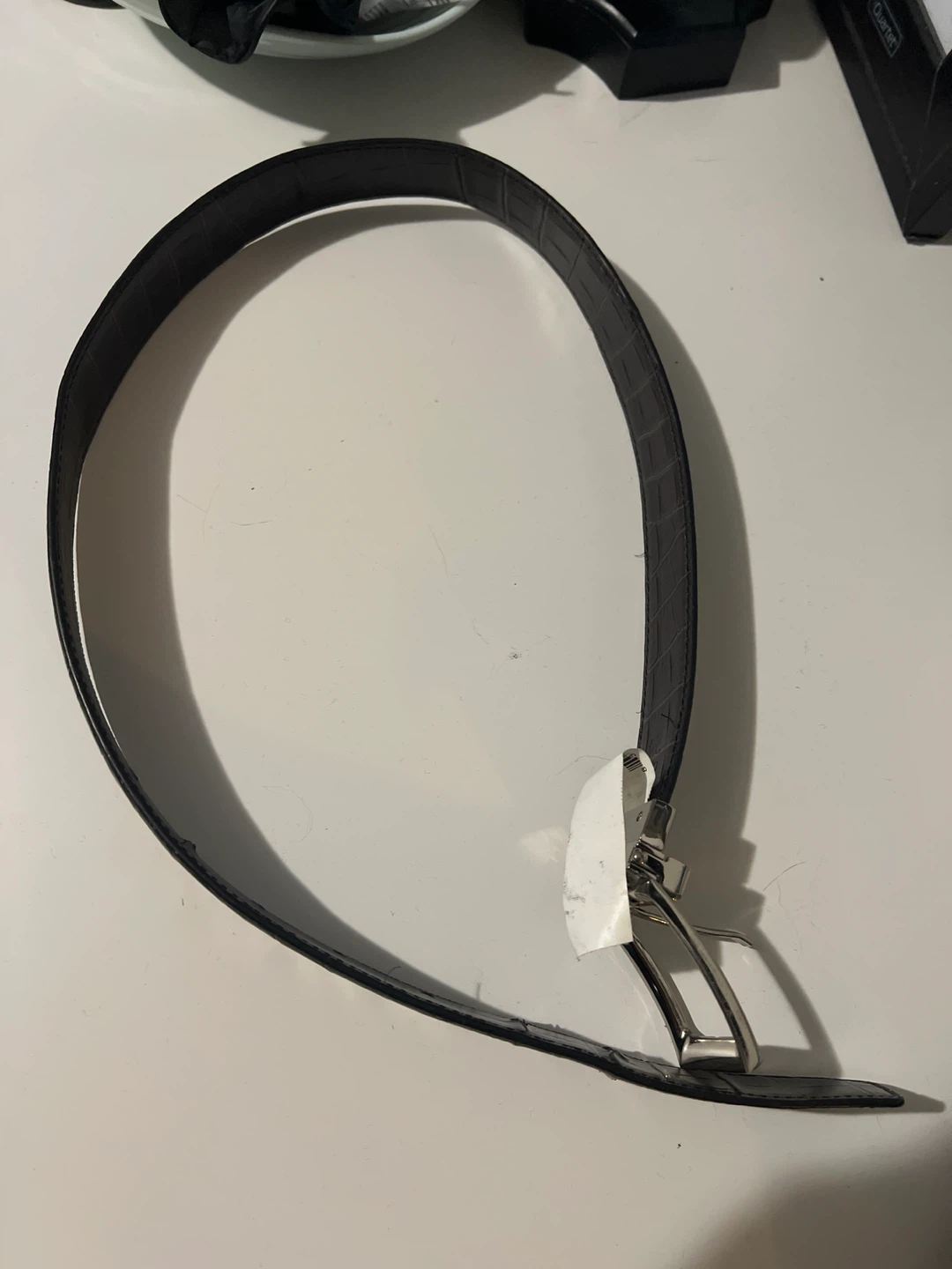 Genuine leather belt size 24 Joseph Abboud - photo 2