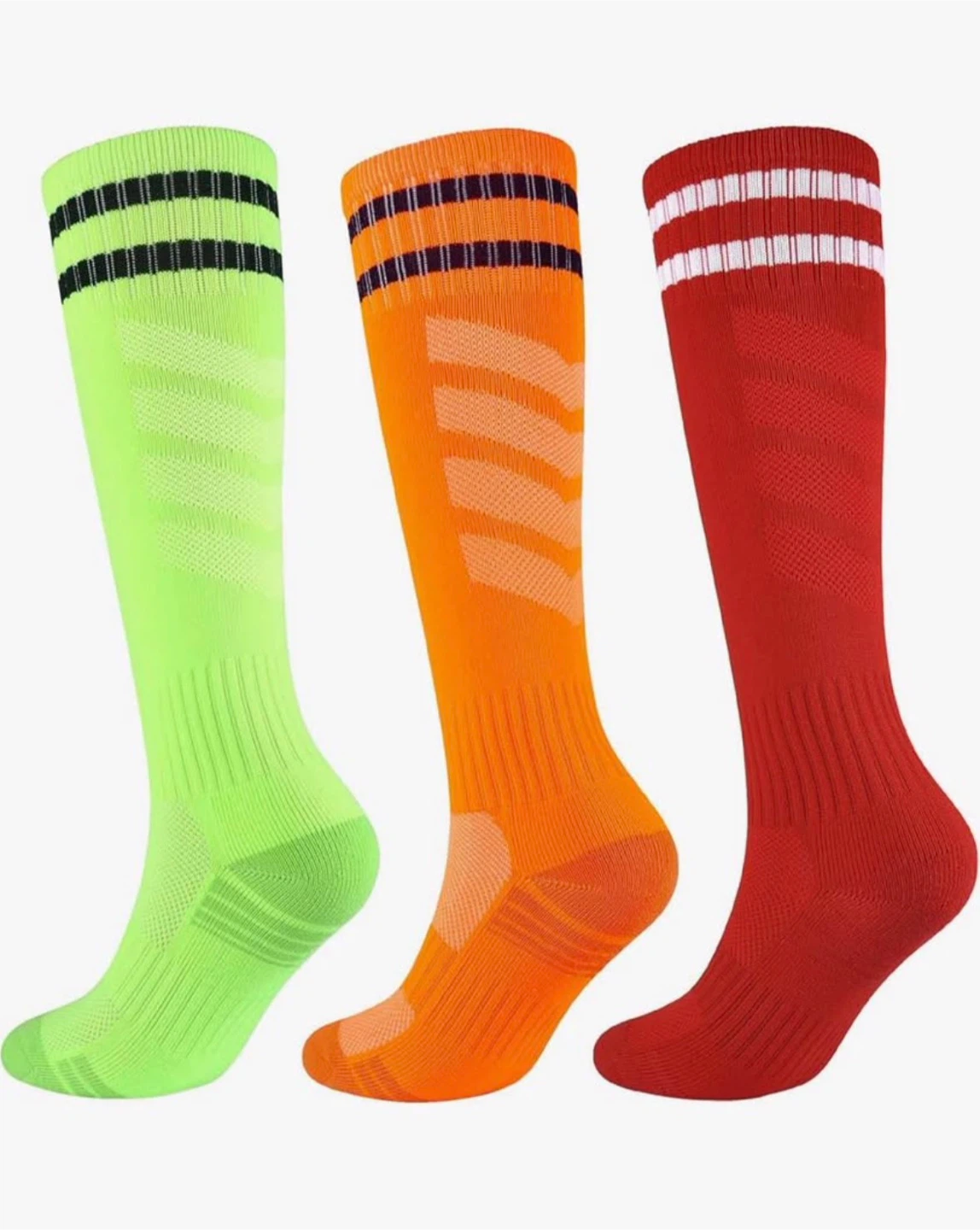 Kids sports knee high socks