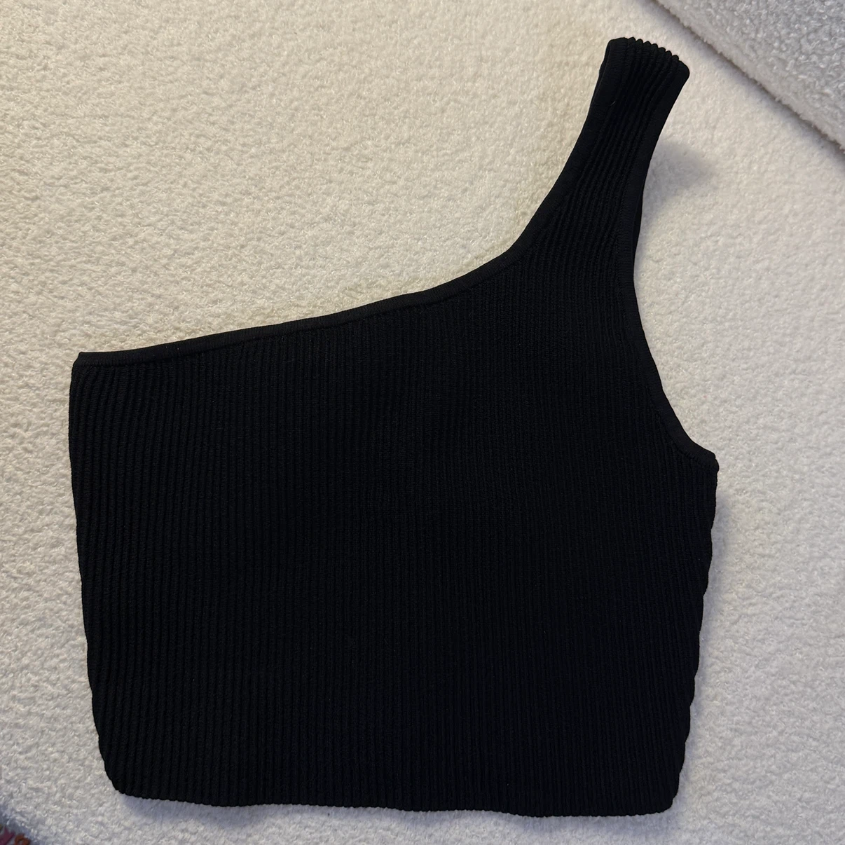 Babaton one shoulder tank top size S