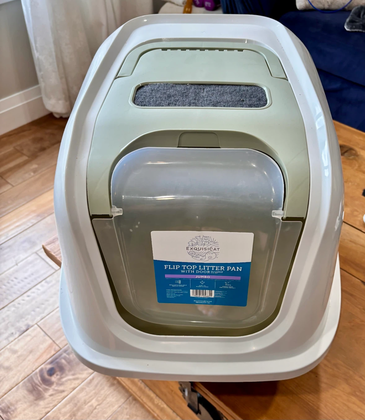 ExquisiCat Flip Top Litter Pan Jumbo