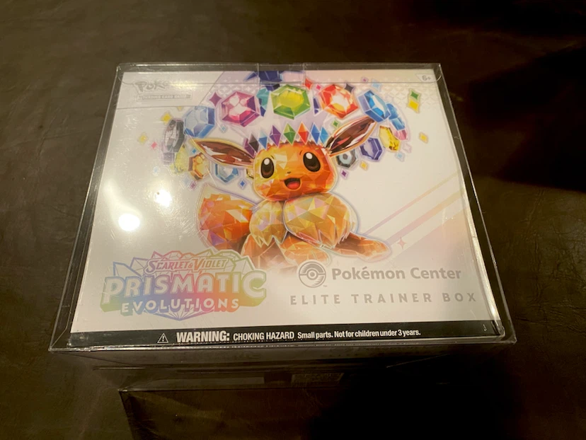 Pokémon center elite trainer boxes sealed