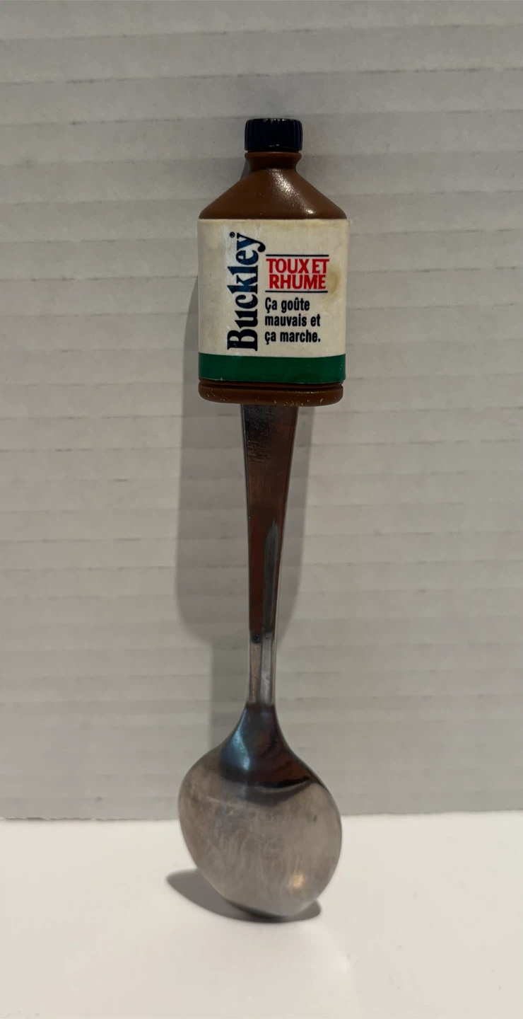 Buckley's Cough & Cold Spoon Vintage Collectible - photo 2
