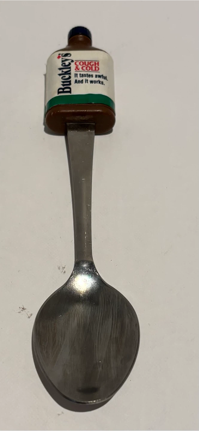 Buckley's Cough & Cold Spoon Vintage Collectible - photo 3