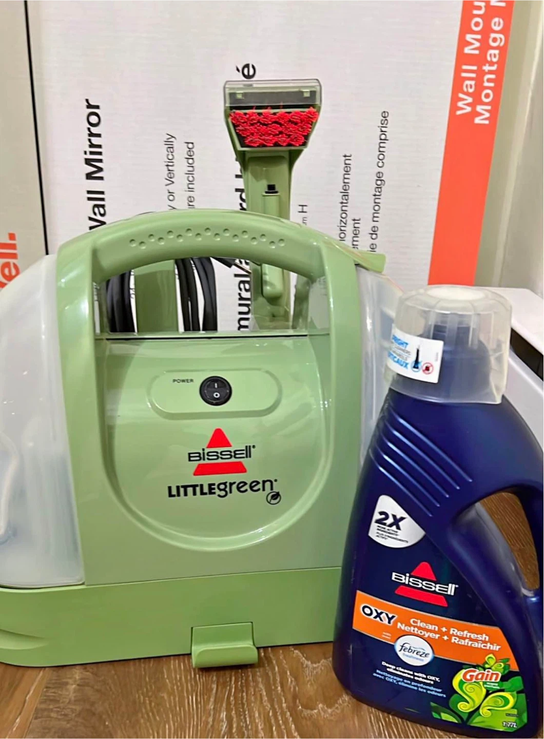 Bissell Little Green Portable Carpet Cleaner - photo 2