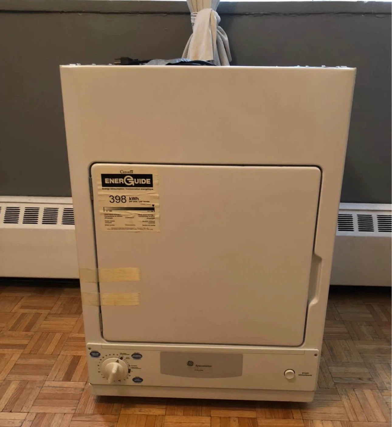 Dryer for apartment