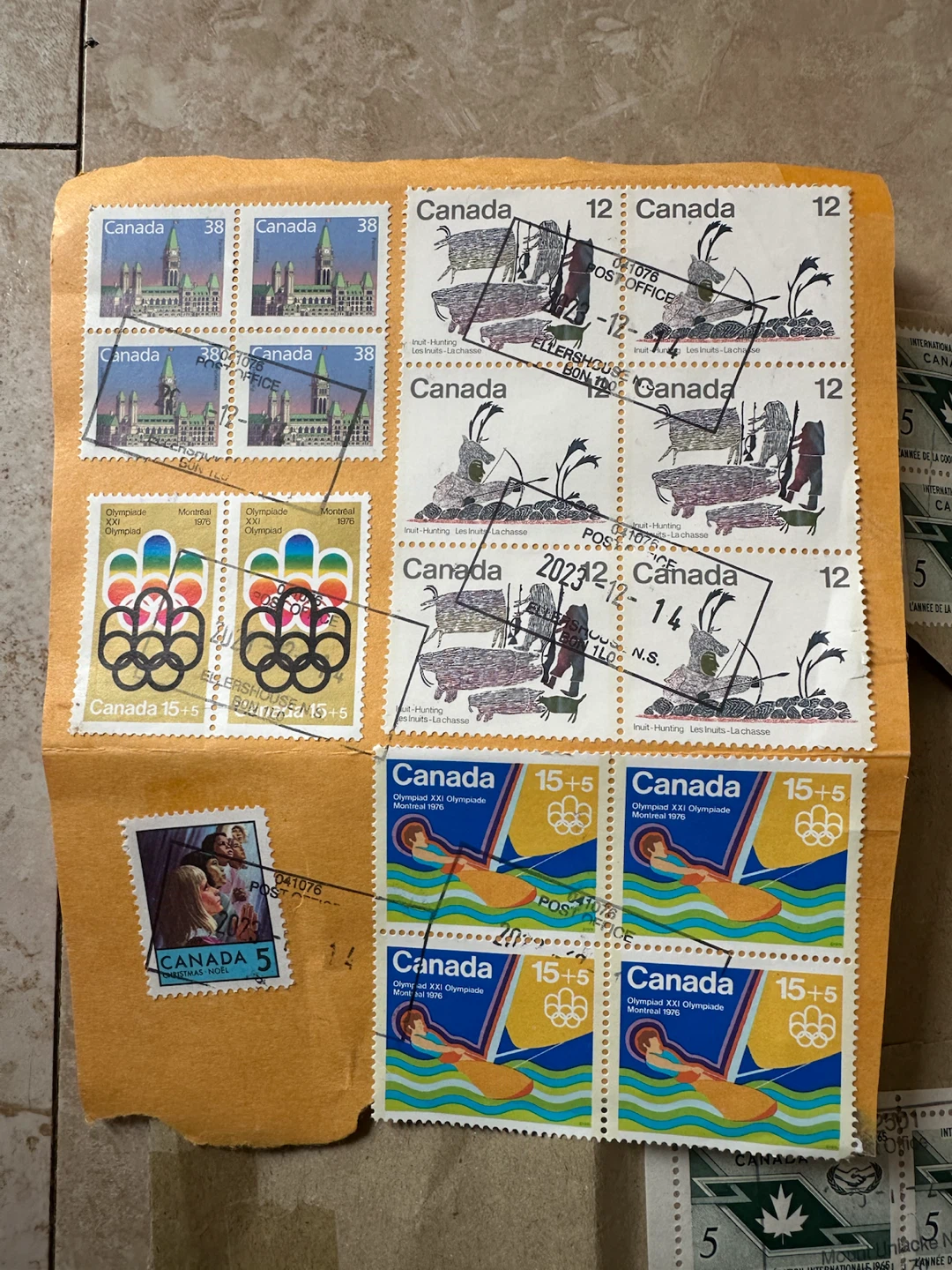 Collection of Canadian and Kenyan Stamps - photo 2