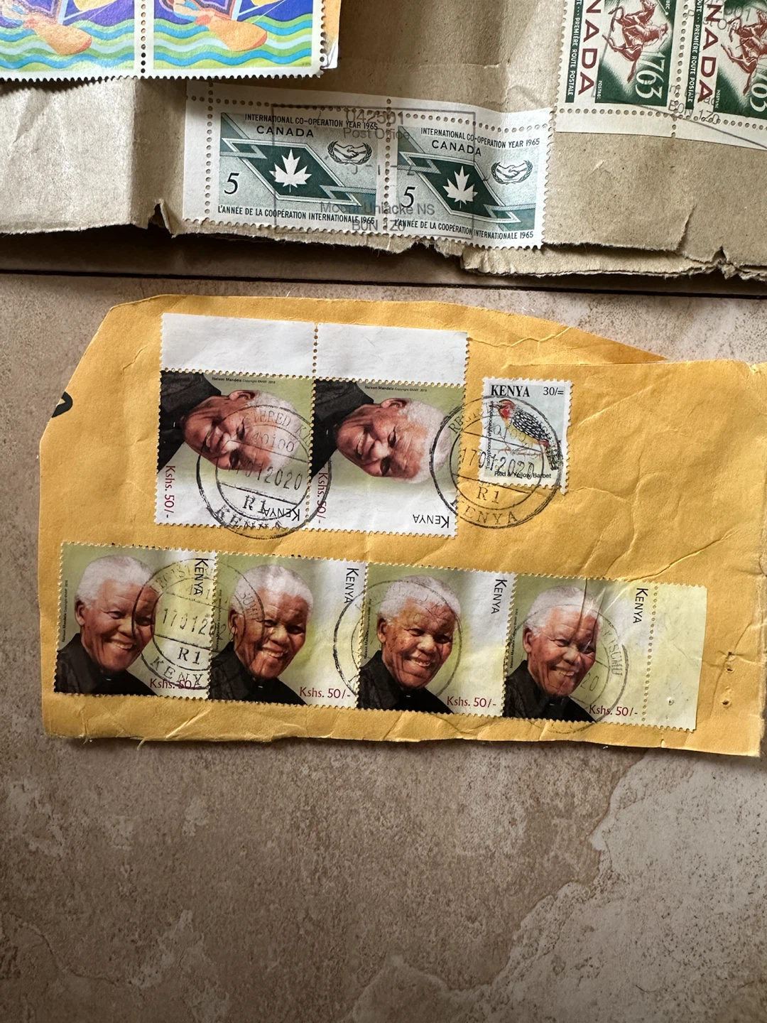 Collection of Canadian and Kenyan Stamps - photo 4