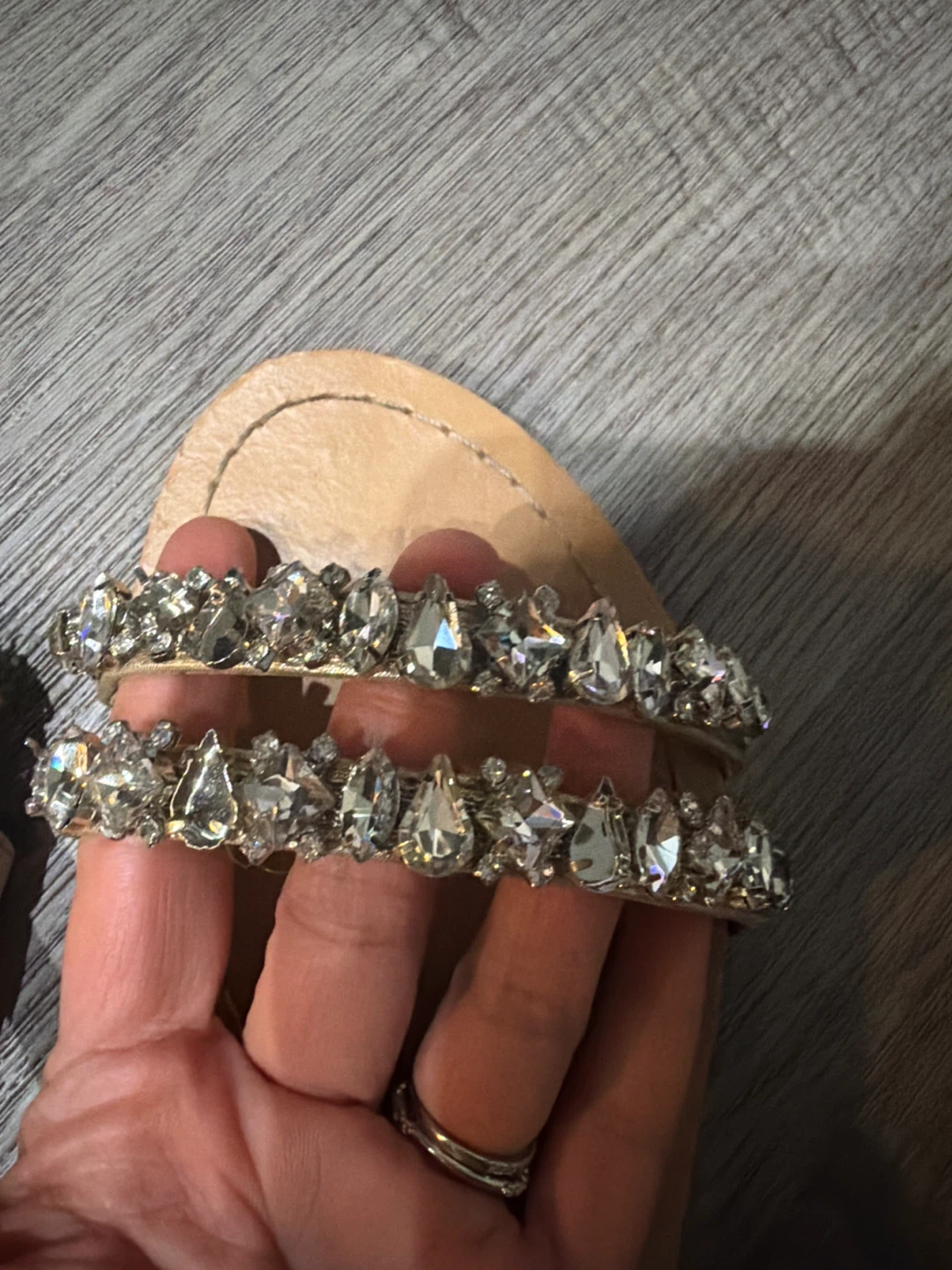 Embellished Flat Sandals - photo 2