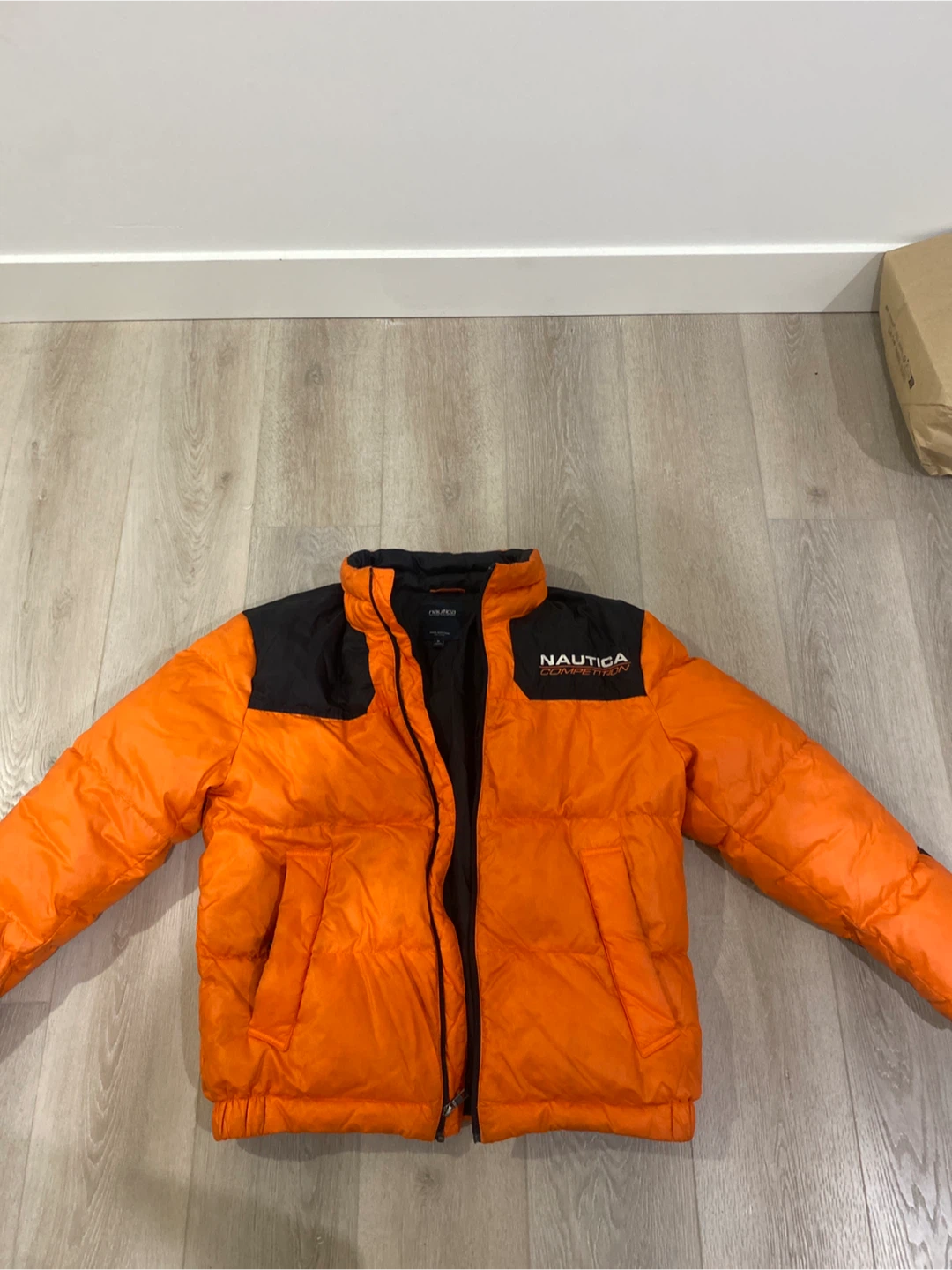 Nautica Competition Orange Puffer Jacket - photo 2