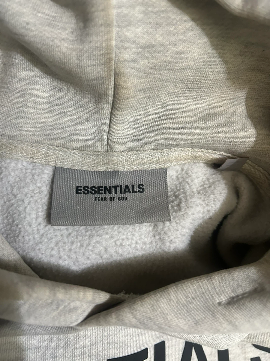 White essential hoodie - photo 4