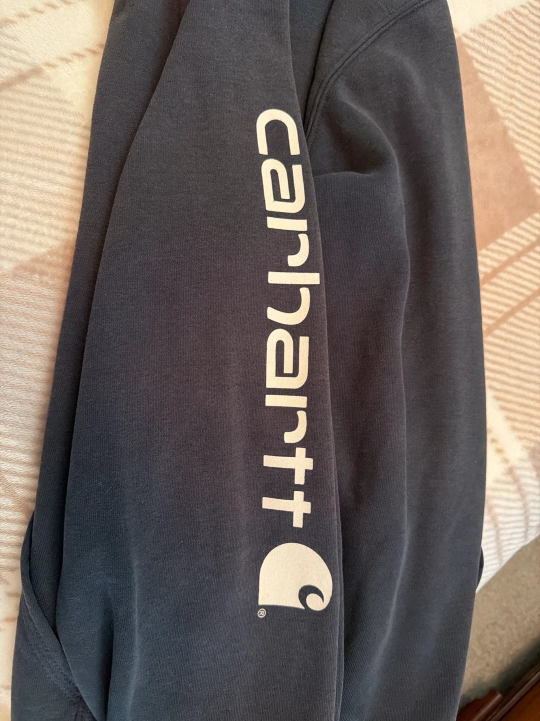 Carhartt Original Fit Logo Hoodie 2XL Black - photo 2