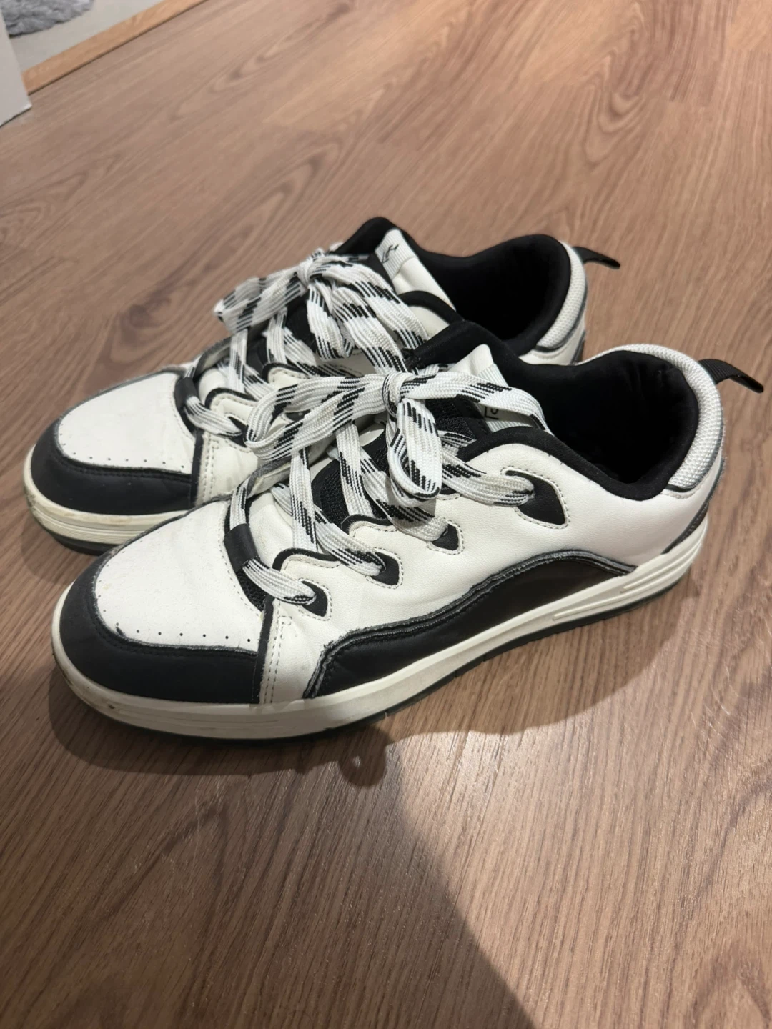 White and Black Men Sneakers