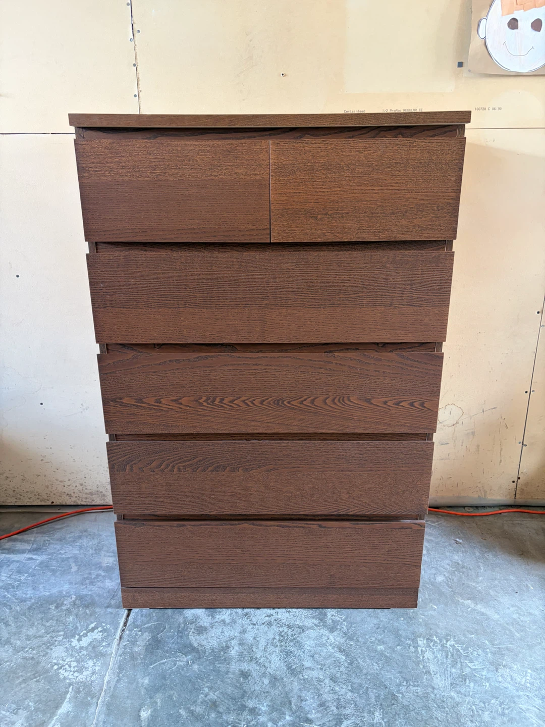IKEA Malm / storklinta 6drawera dresser