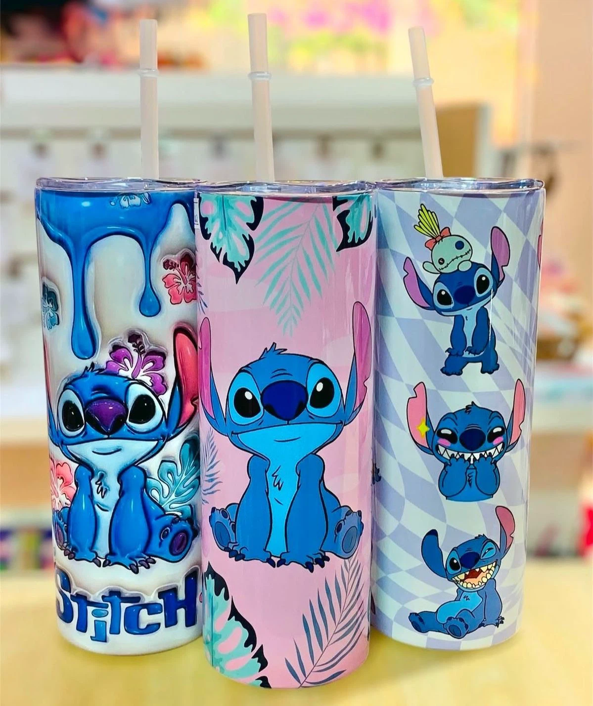 Disney Lilo and Stitch Tumbler Set