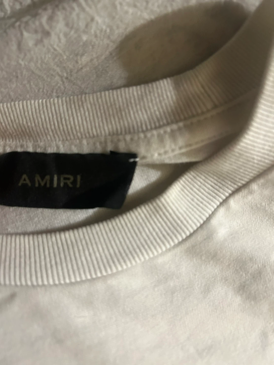 White orange letter Amiri shirt - photo 2