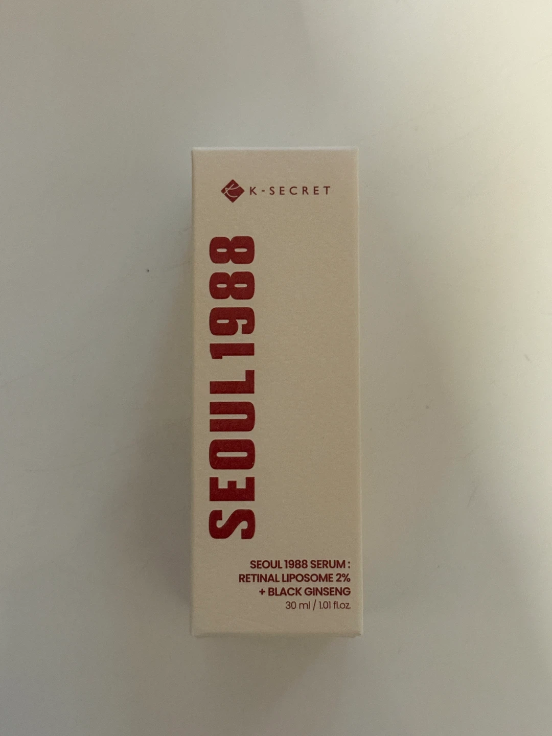 KSECRET SEOUL 1988 Serum: Retinal Liposome 2% + Black Ginseng