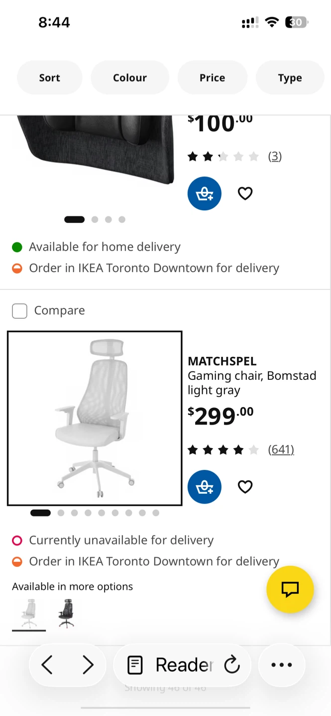 Like new ikea office chair s - photo 2
