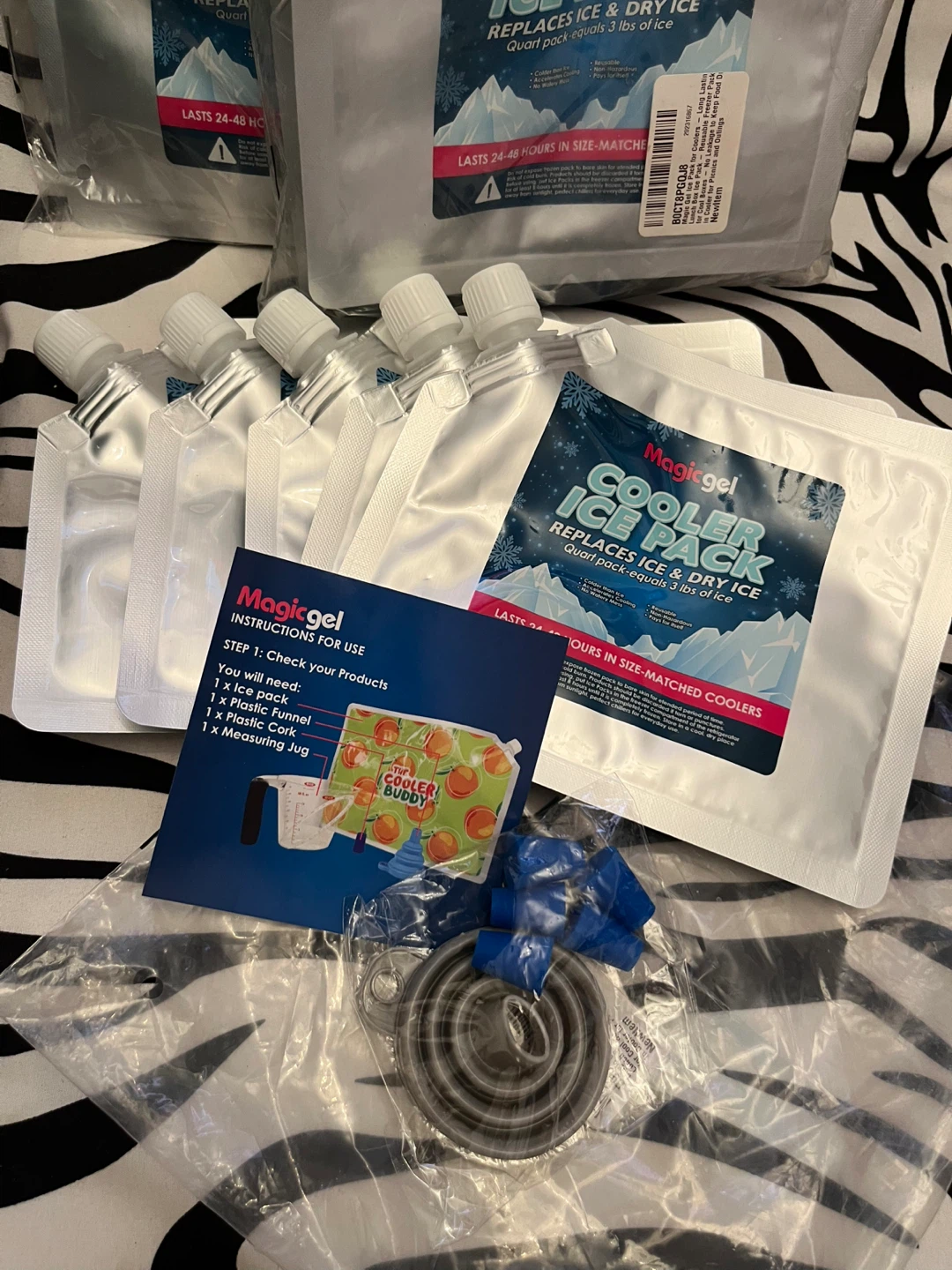 🧊 Magic Gel Cooler Ice Packs $12 each set🧊 - photo 2