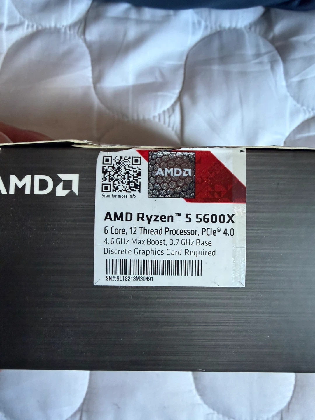AMD Ryzen 5 5600X CPU - Excellent Condition - photo 3