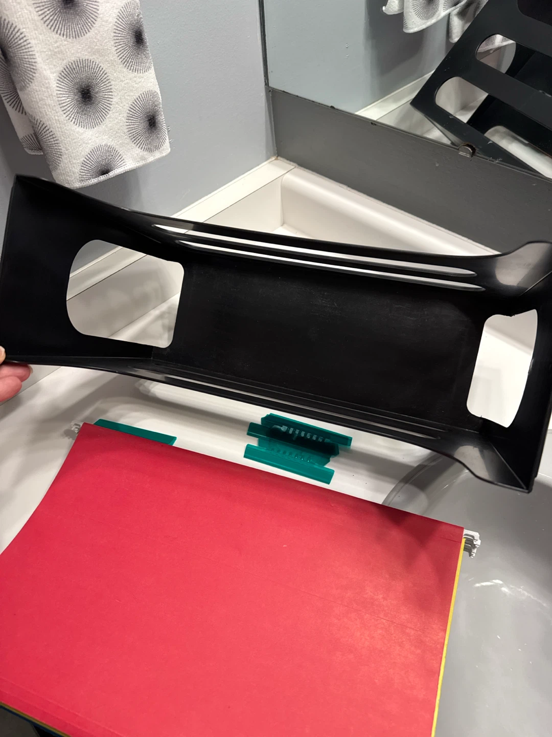 Large Hanging Folder Organizer with Folders - photo 4