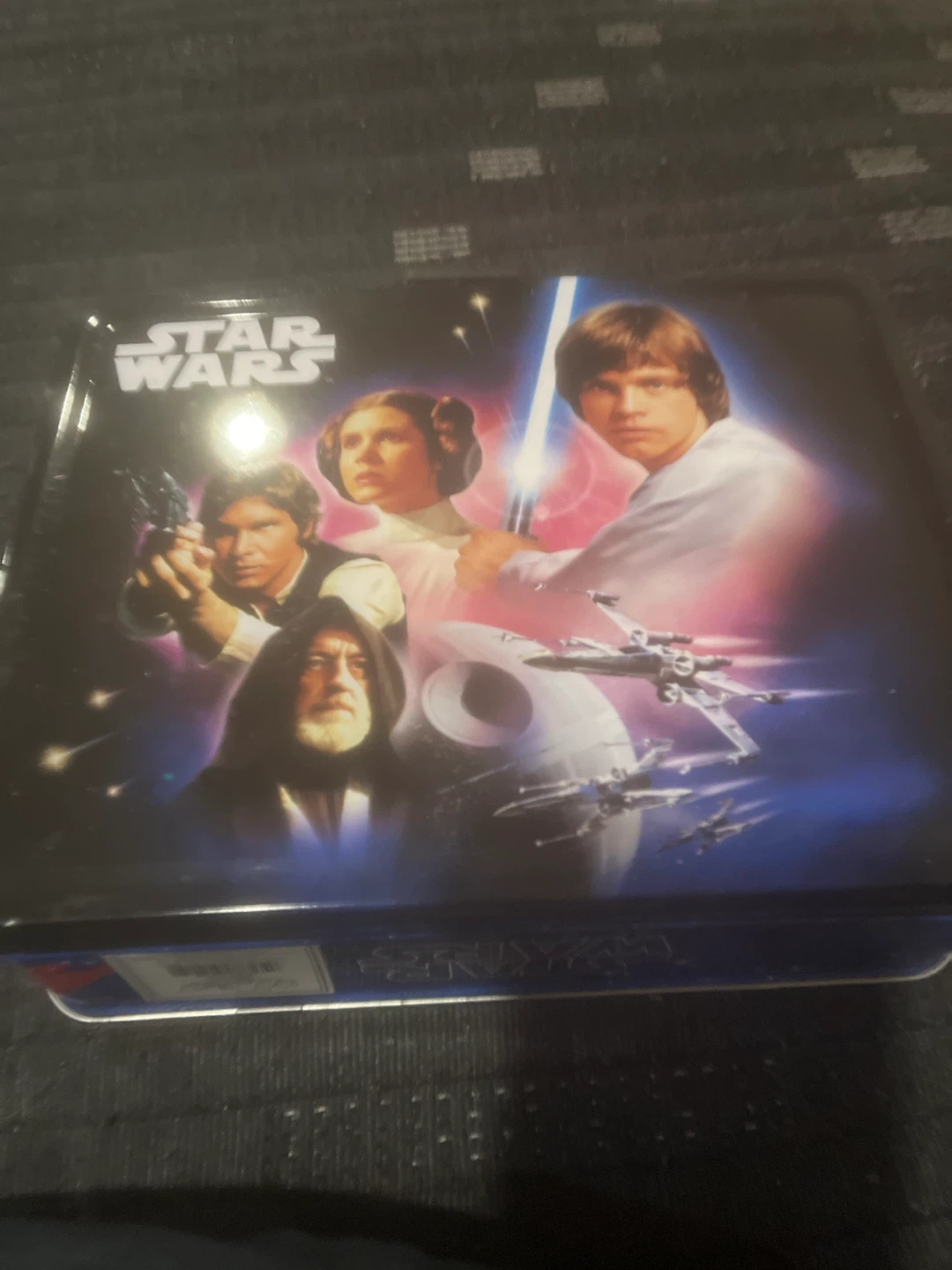 Star Wars A New Hope lunch box tin