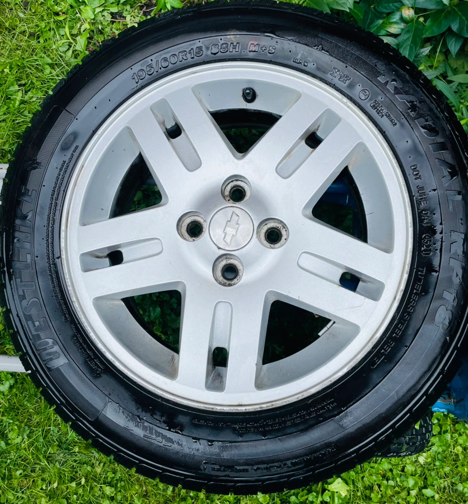 Westlake Radial RP18 Tires with Chevrolet Rims