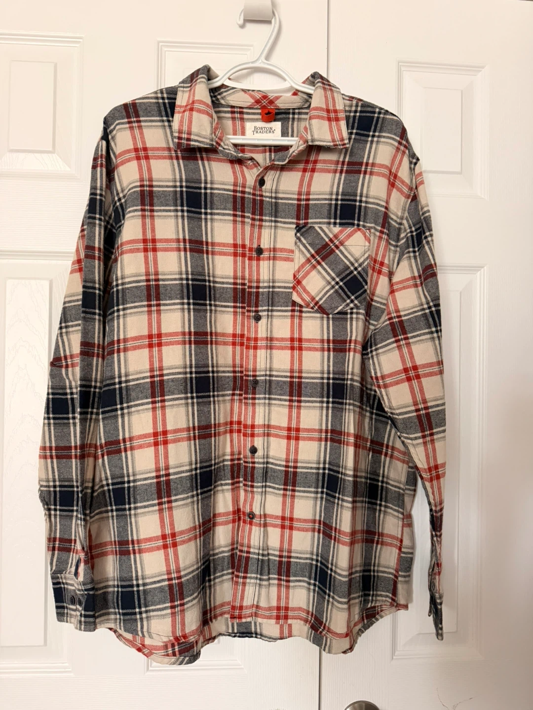 Xl Boston Traders Plaid Flannel Shirt