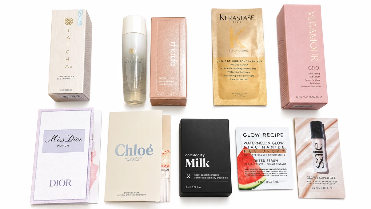 Various Skincare & Beauty Samples Rhode,Dior
