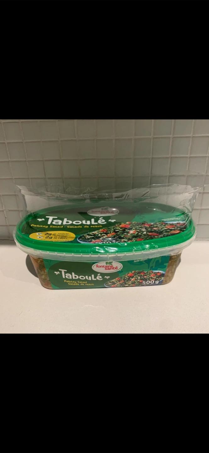 Unopened and sealed Taboulé Parsley Salad - photo 2