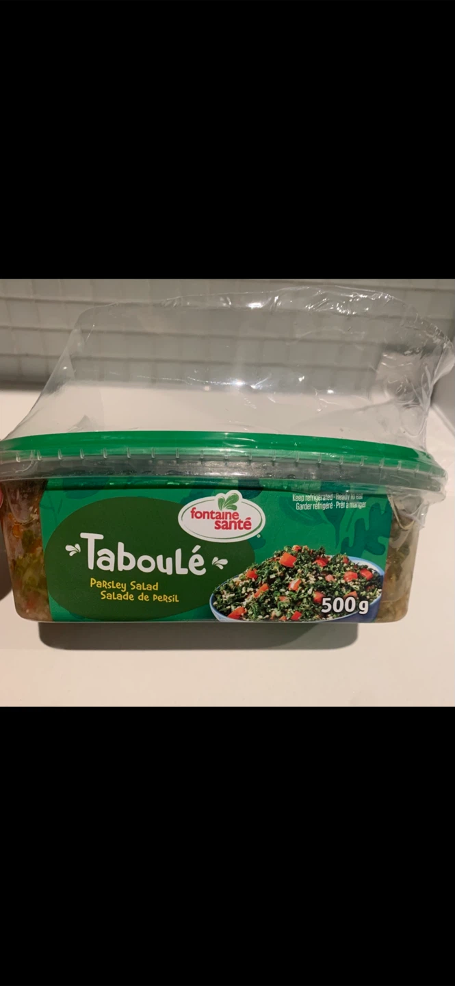 Unopened and sealed Taboulé Parsley Salad - photo 3