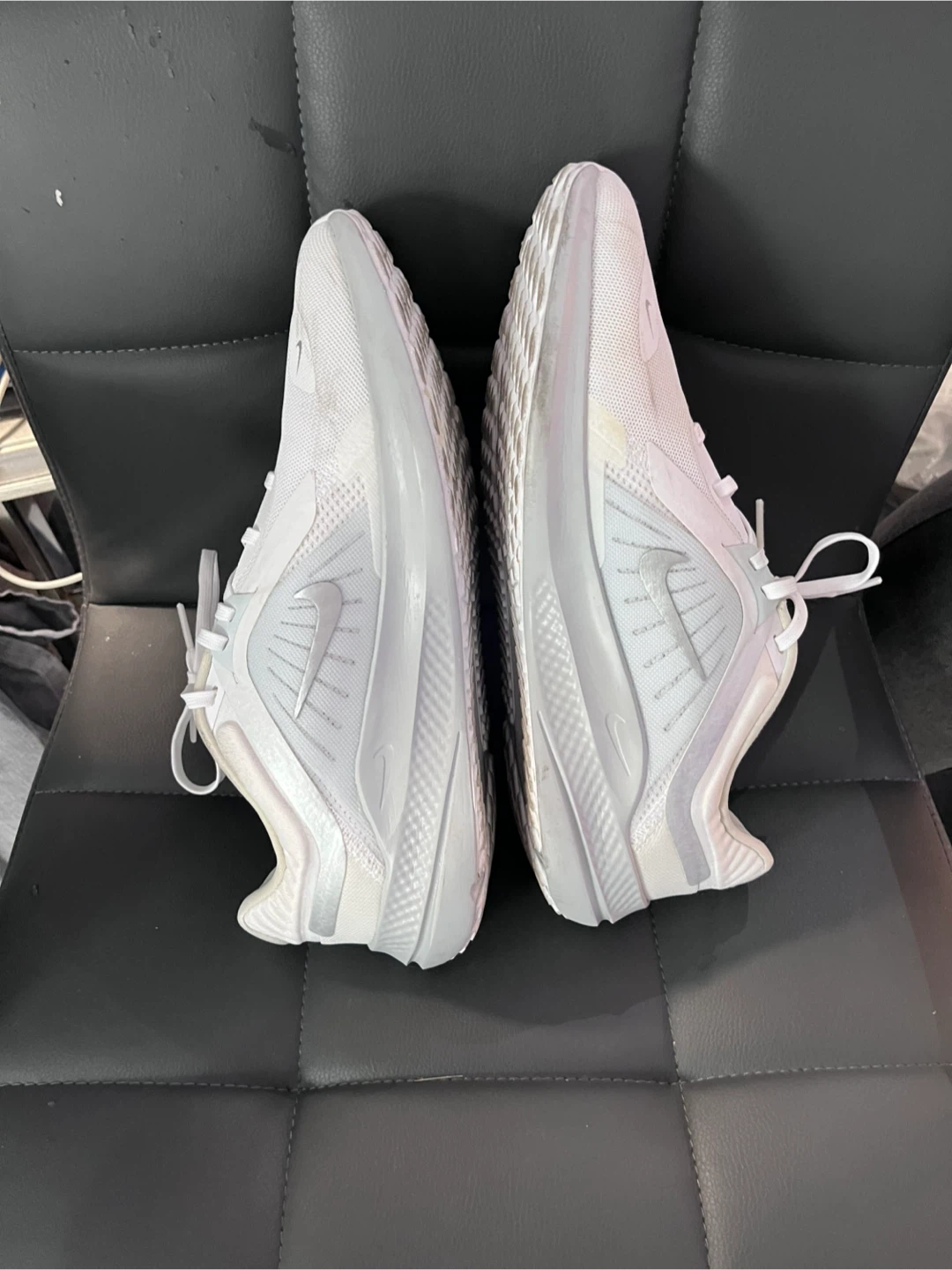 Nike white sneakers, - photo 2