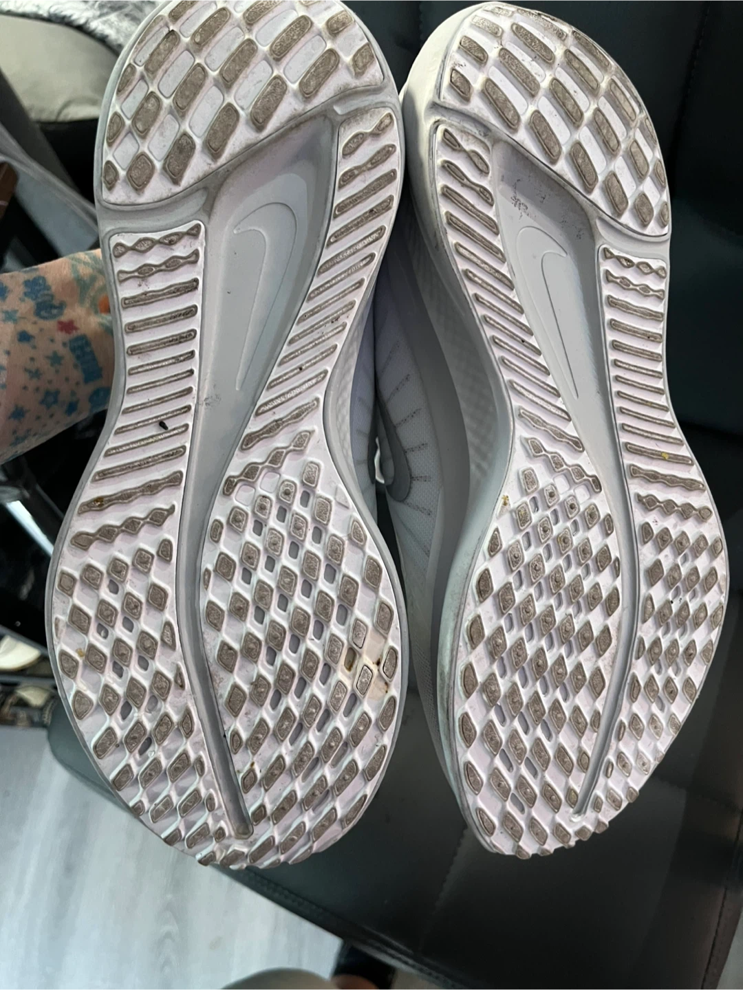 Nike white sneakers, - photo 5