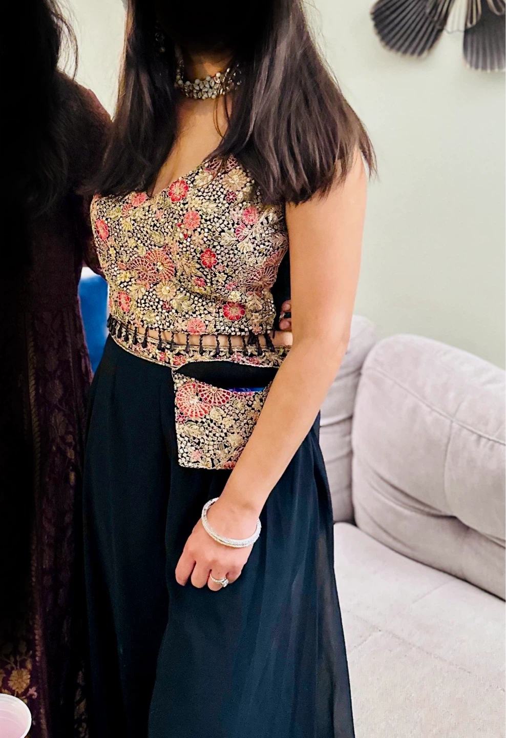 Women Indian Top and Palazzo