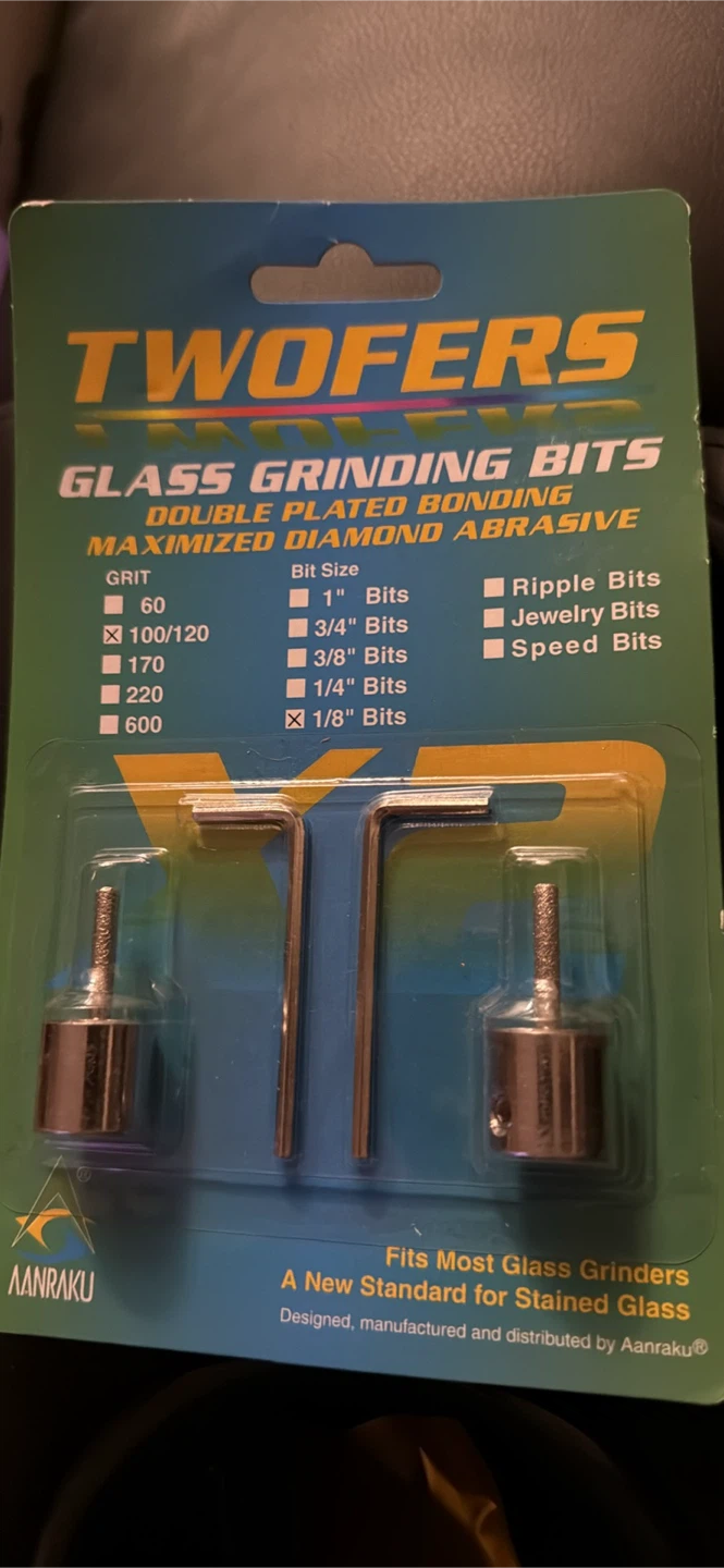 Twofers Glass Grinding Bits Set