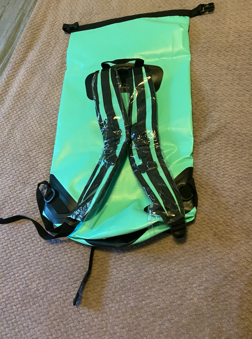 Earth Pak 30L Waterproof Dry Bag Backpack - Mint Green - photo 4