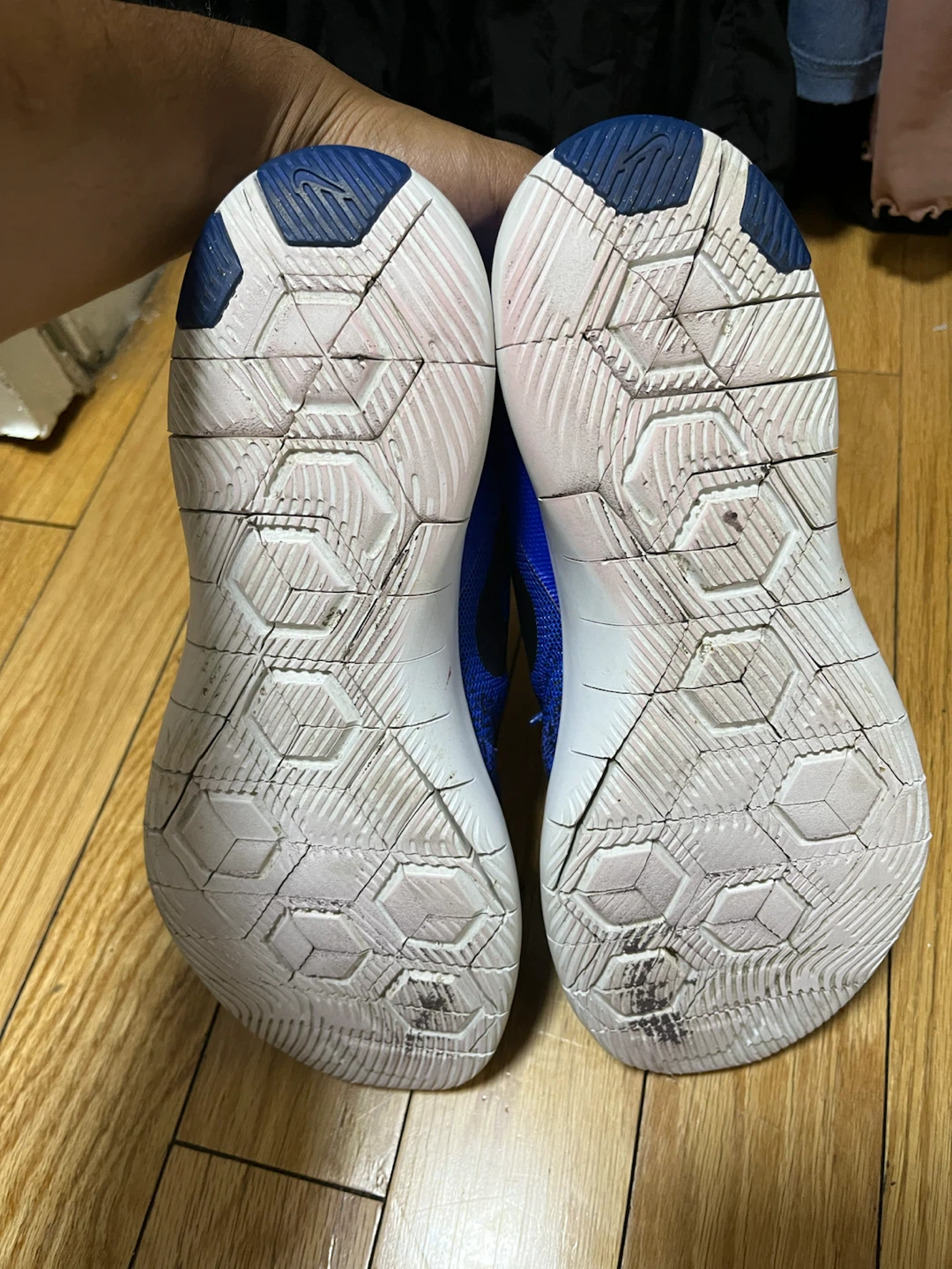 Nike Flex Contact Running Shoes - Blue - Men's Size 9 - photo 3