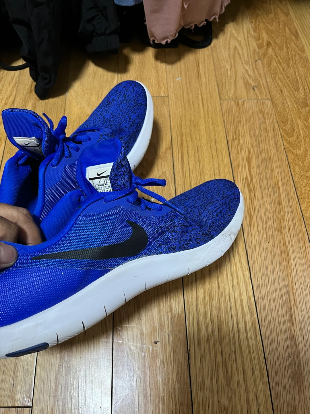 Nike Flex Contact Running Shoes - Blue - Men's Size 9 - photo 4